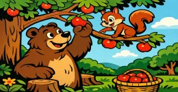 Ayı ile Sincap Hikayesi