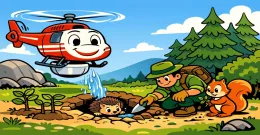 Neşeli Helikopter Hikayesi